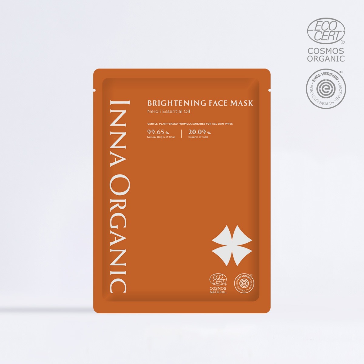 【面膜限時任選7折起】橙花嫩白精油面膜